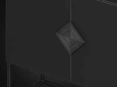 Miramar Carmel Sierra Buffet 3D model