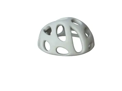 SciFi Cube Object No 45659 Low Poly Shape Low-poly 3D model