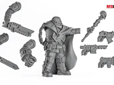 Special Forces - Officer of the Imperial Force 3D print model