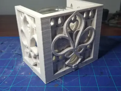 Gothic Candle holder 3D print model