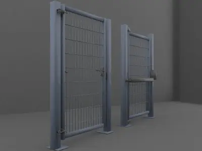 Outdoor Gate 3D model