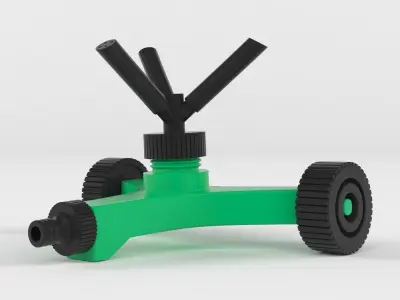 360 Degree Autorotation Sprinkler 3D model