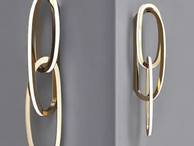 Wall Sconce modern 3D model buy