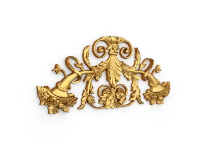 Classic decor ornament 47 3D print model