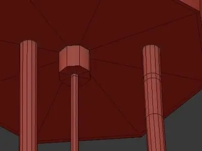 Untitled arms artidie pendant light 3D model