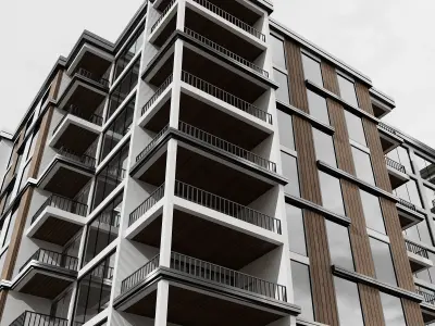 RESIDENTIAL BUILDING NO80 A 3D model