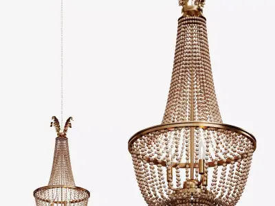 Romel Chandelier - Louvre home 3D model