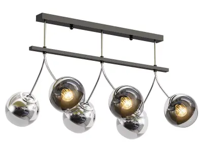ritter-arezzo-52554-7 three glass ball lights hanging from me... 3D model