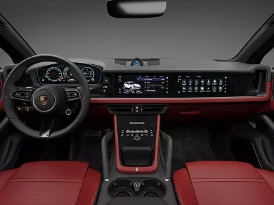 2024 Porsche Cayenne Coupe 3D model