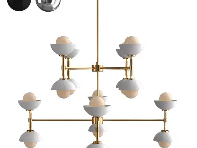 GREENWICH CHANDELIER 3D model