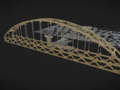 modular kit city builder starter kit Free low-poly 3D model