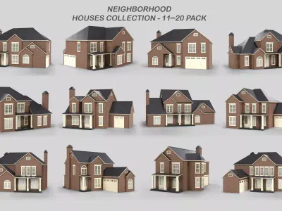 British House Design Collection 11-20 Pack T4