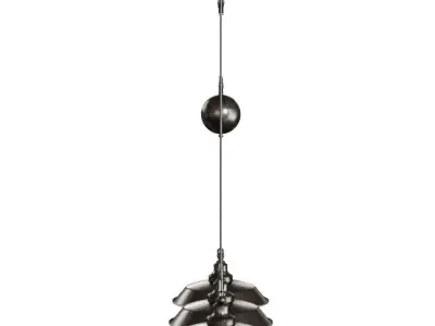 Westinghouse Iron Hill Three Light Indoor Island Pulley Pendant 3D model