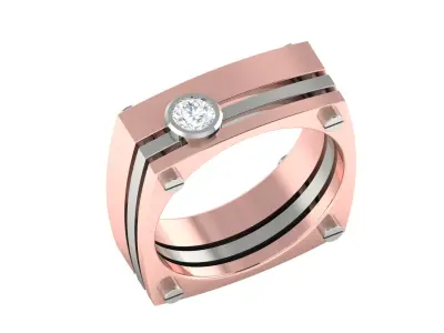 Women Ring  Render 3dm STL OBJ FBX MGX Details 3D print model order