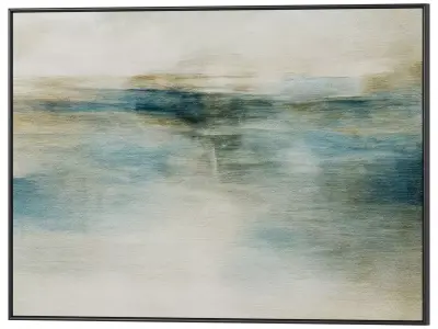 Set of 3 Abstract Paintings in Frames 3D model 124