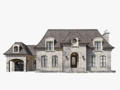 Classic house 5 3D model