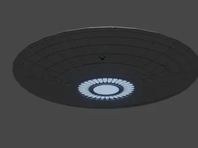Saucer Concept 6 3D model