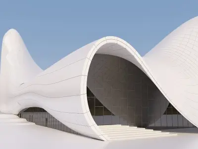 Heydar Aliyev Center 3D model