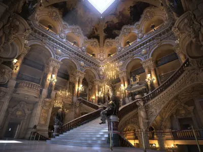  Opera Garnier - Grand Staircase 