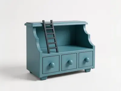 Baby Room Wardrobe - Furniture Dollhouse  3D print model