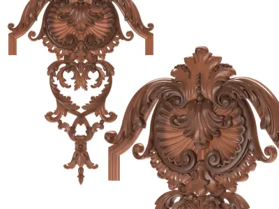 Door dekor 003 3D print model