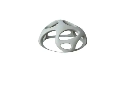 SciFi Cube Object No 48484 Low Poly Shape Low-poly 3D model