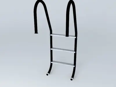pool ladder Free 3D model