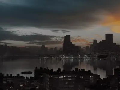 High Detailed Modern City Model Pack 3D model