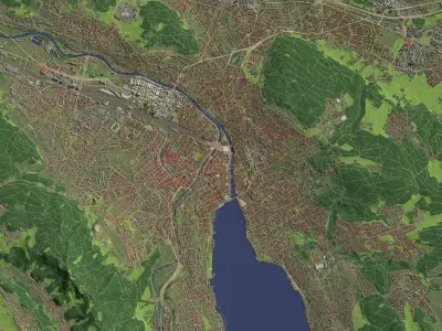 Zurich Switzerland - city and urban