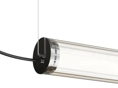 Andcosta VITREO HORIZONTAL Hanging lamp 3D model