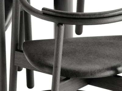 Mars Armchair by Branca Lisboa and Mesa Mona Table by Diabla 3D model