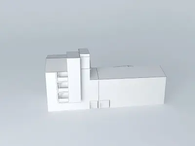 Riga, Senchu ​​street 7 9 Free 3D model