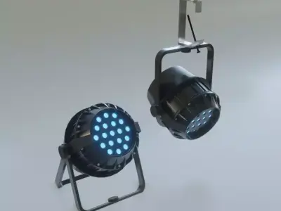 par light stage Free 3D model