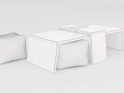 Step Coffee Table Free 3D model