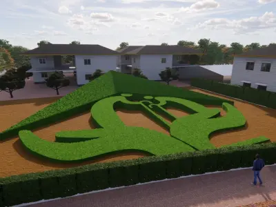 Old Age Home full details architectur college project 3D model