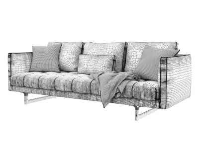 Valery Mix 3 Seater 3D model