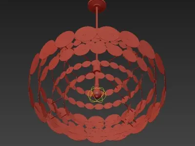 Doria Leuchten hanging lamp 3D model