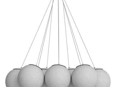 Sphinx Chandelier 3D model