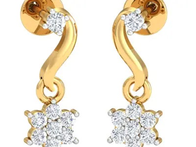 TAN-EARRING TAN-57 3D print model