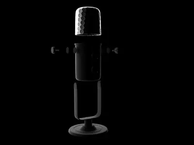 microphone Free 3D model