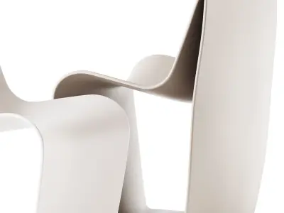 MDF Italia Sign Matt Chair 3D model