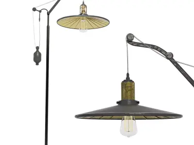 Retro minimalist american family 3D model