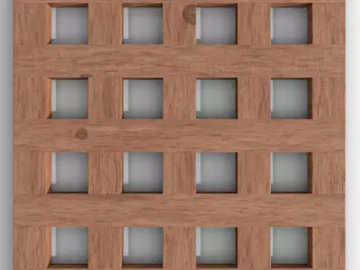 Stand for hot Nordbi 18x18 Low-poly 3D model