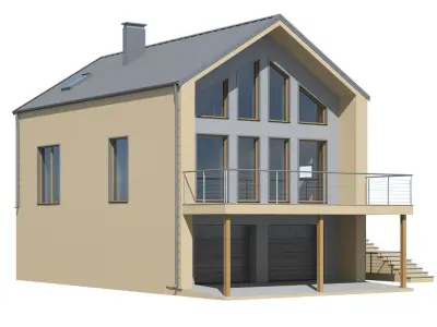 Cottage 029 3D model