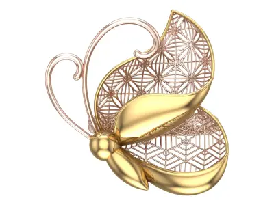 Golden Wings-Wings of Summer-Half Set-H2-21- 3D print model