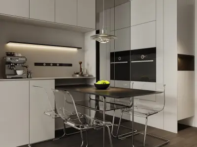 apartment interior scenes       3D model purchase