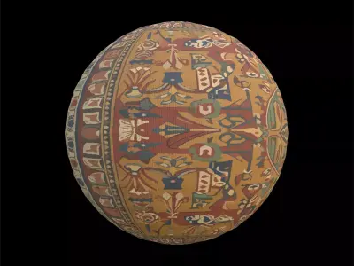 Seamless Carpet Series 3 Texture PBR 4K Texture