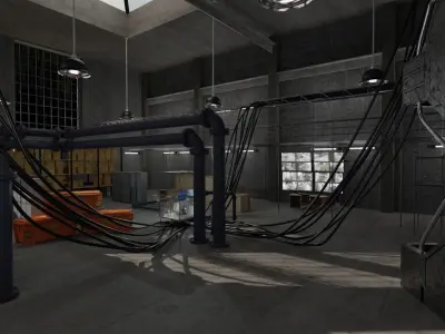 Factory Lab 3D model