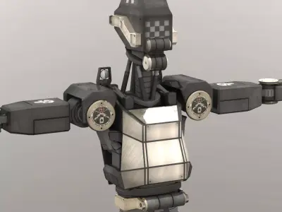 Sentinel Bot 3D model