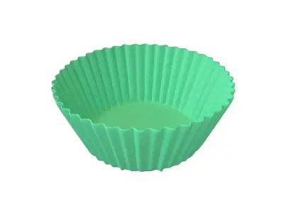Cupcake Case v1 006 Low-poly 3D model